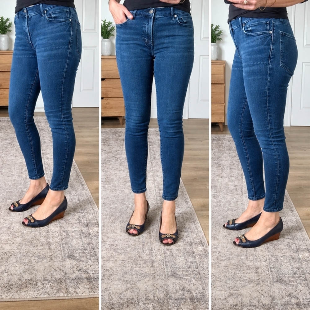 Express Women's 10R Blue Skinny Jeans